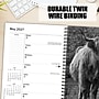 2027 Willow Creek Highland Cows 6.5" x 8.5" Weekly & Monthly Desk Calendar (64412)~#|#~86CE397E-7109-48CC-9C43F30C5312DFFB_sc7