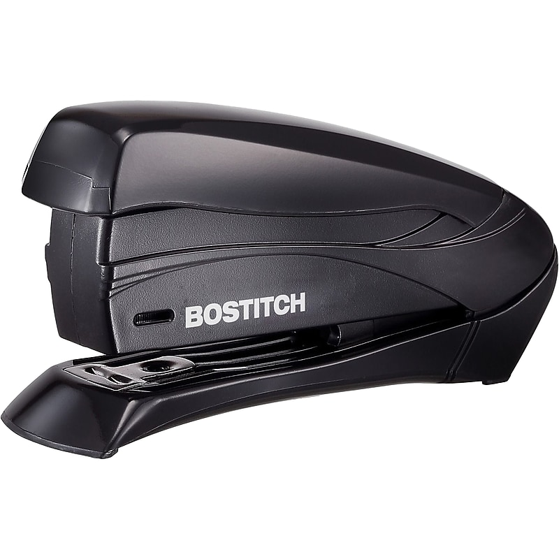 Bostitch Inspire Reduced-Effort Handheld Stapler, 15-Sheet Capacity, Black (1491-BLK) image 1