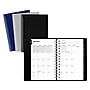 2027 Staples 5" x 8" Daily Appointment Book, Faux Leather Cover, Assorted Colors (ST12933-27)~#|#~86D33D74-AF2D-4CBC-874AC23E6FD85131_sc7