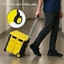 Mount-It! Mobile Utility Cart, Yellow/Black (MI-905)~#|#~86D68492-F7B7-4F0B-BA7BD77F8F2B8FA7_sc7