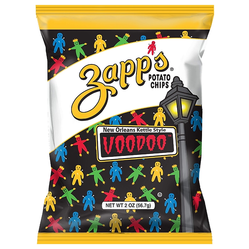 Zapp's Gluten Free Voodoo Kettle Style Potato Chips, 2 oz., 25/Box (220-02556) image 1