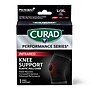 CURAD Performance Series Infrared Elastic Knee Support, Small/Medium, Black, 4/Carton (CURIM23101LX)~#|#~86DADB35-3CAC-48AF-86D19CC3B33FCF46_sc7