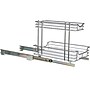 Household Essentials Glidez Steel Pull-Out Storage Organizer with Plastic Liners, 2-Tier Design (HH61765-1)~#|#~86DD0F72-E6F1-46E0-9765C01A6CA0328B_sc7
