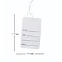 Nahanco 1 7/8" Suggested Retail Price Tag, White, 1000/Carton (T5S)~#|#~86DDA4FD-4B11-4066-AC1B381F15356535_sc7