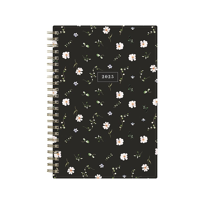 2025 Blue Sky Vonnie 5" x 8" Weekly & Monthly Planner, Plastic Cover, Multicolor (152198) image 1