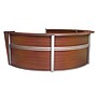Regency Marque 142"W Curved Reception Desk Workstation, Cherry (77294CH)~#|#~86E47628-37DD-41EF-88FE12698D4EF33C_sc7