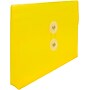 JAM Paper Premium Plastic Filing Envelope with Button & String Closure, Yellow, 3/Pack (920B1YEX3)~#|#~86EA6AF9-C6E2-4282-BB8F606D4CA5836F_sc7