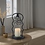 Simplee Adesso Twirl Candlewarmer 13.5" Halogen Table Lamp, Black/White (SL1195-01)~#|#~86EC1E69-AF80-43C4-82B3141D78FAFA4D_sc7