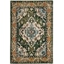 Safavieh Monaco Collection 4' x 5'-7" Rectangle Indoor Area Rug, Machine Made, Forest Green/Light Blue (MNC243F-4)~#|#~86F804D3-6441-4637-A5AC1647A56AD52A_sc7