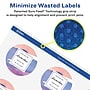 Avery Laser/Inkjet Round Multipurpose Labels, 2" Dia., White, 12 Labels/Sheet, 15 Sheets/Pack (94501-RMP15)~#|#~86F8A7A3-30B1-4525-8553B653BB42F829_sc7