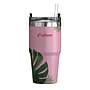 Outdoors Professional Stainless Steel Double-Walled  Tumbler with Straw, 20 oz., Tropical Pink (OUTD9201)~#|#~86F9DBFD-41E4-46F2-BDEF5D76C36DE949_sc7