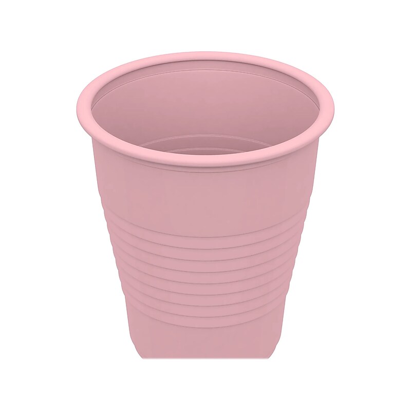 Dynarex 5 oz. Plastic Disposable Cup, Mauve, 50/Pack, 20 Packs/Carton (4239) image 1