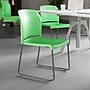 Flash Furniture HERCULES Series Plastic Contoured Stacking Chair, Green/Gray (RUT238AGN)~#|#~86FF368B-622C-4C84-B6DC21FBB8D5B9A5_sc7