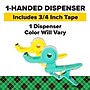 Scotch Clip & Twist Desktop Dispenser, 1" Core, Assorted Colors (C19-CLIP-MX-SR)~#|#~87014280-5FB8-4F78-8C8938564BE28A1B_sc7