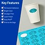 Avery Printable Oval Multipurpose Labels, 1-1/8" x 2-1/4", Bright Blue, 1680/Box (94054)~#|#~8701A961-C4E6-449C-A2CF5404057774A8_sc7