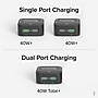 Plugable 40W Dual USB-C Wall Charger, Black (PS-40C2B)~#|#~87041B67-B4C2-4B55-91044FC0B6C580B4_sc7