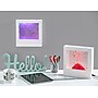 Simplee Adesso 9"H LED Glitter Motion Light Box, White (SL3984-02)~#|#~87057B2A-95B7-41E6-98197AE9562F6081_sc7