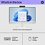 HP 24-cr0026 23.8" All-in-One Desktop Computer, Intel Core i3-N300, 8GB Memory, 256GB SSD (9W2H5AA#ABA)~#|#~8709D9FB-3686-453D-9BFE779BF0545307_sc7