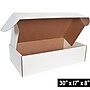 30" x 17" x 8"Deluxe Literature Mailers, White, 25/Bundle (MFL30178)~#|#~8710DAA9-FB5D-4968-AEF629BED8C79D2E_sc7