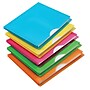 Pendaflex Glow Plastic File Jacket, 1" Expansion, Letter Size, Assorted, 5/Pack (50992)~#|#~87121513-D19C-4DD3-86D1137A7703CA57_sc7