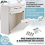 AdirOffice Wall-Mounted Steel Key Lock Drop Box Interoffice Mailbox, White (631-05-WHI)~#|#~87148C4A-B619-49CB-B8A83B22B8BF75F0_sc7
