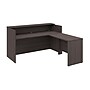 Bush Business Furniture Arrive 72"W L Shaped Reception Desk with Shelf, Storm Gray (ARV006SG)~#|#~8716BD05-6C8B-4F24-A4C1109D295FC112_sc7