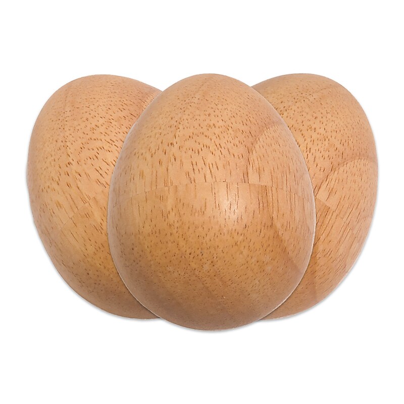 Westco Educational Wooden Egg Shaker, 3/Set (WEPSH90063) image 1
