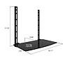 Mount-It! TV Wall Mount Bracket for Cable Box, DVD Player, Stereo Components Shelf (1 Shelf) (MI-8401)~#|#~871C7893-8602-4318-87D0F3137D05142D_sc7