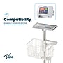 Viva Comfort Rolling Sturdy Compact Mobile Stand for RVS-100 Vital Signs Monitor, White (ADI912-C-MP-04-MK)~#|#~871EAAC1-E39B-46EB-AE2FF7831283EA2D_sc7