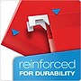 Pendaflex Reinforced Hanging File Folders, 1/5 Tab, Letter Size, Red, 25/Box (04152 1/5 RED)~#|#~8720B1DD-A3F9-458D-9D7067C3BE28CD7F_sc7