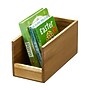 iDESIGN Small Stackable Wood Storage Bin, Natural, 2/Pack (28198M2)~#|#~872743B6-AAB8-4B91-96E75C245F6531EE_sc7
