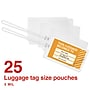 Staples Thermal Laminating Pouches, Luggage Tag, 5 Mil, 25/Pack (5200302/5200304)~#|#~8727DB52-62B6-4461-9459DB3F96A1D8E5_sc7