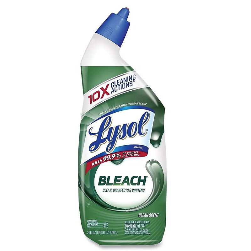 Lysol Disinfectant Toilet Bowl Cleaner with Bleach, 24 oz, 9/Carton (RAC98014) image 1