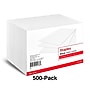 Staples 4" x 6" Index Cards, Blank, White, 500/Pack (TR51011)~#|#~872D95A6-3FFF-442B-8653C739E64B0348_sc7