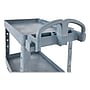 Rubbermaid Commercial BRUTE 2-Shelf Foam Mobile Utility Cart with Casters, Gray (RCP2192464)~#|#~872D9A67-DE74-4FEE-B8C9DB44D6161F0B_sc7