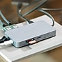 HyperDrive Dual 4K Display Universal Docking Station for M1/M2/M3 MacBooks Laptop, Silver (HDM1H)~#|#~872F8850-B98C-4A01-B4B11AB112DC31F3_sc7