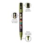 POSCA Water Based Paint Markers, Fine Bullet Tip, Khaki Green, 3/Bundle (UBCPC3MKHAKIGREEN-3)~#|#~873851B7-CBD6-44CA-A17D42B30F6598B0_sc7