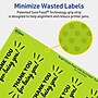 Avery Laser/Inkjet Multipurpose Rectangle Labels, 9.75" x 1.25", Bright Green, 50/Pack (94262)~#|#~8744BB0F-6375-447D-AF14EFFAACFEEF9E_sc7