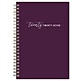 2027 Blue Sky 5" x 8" Calendar Year Weekly & Monthly Planner, Plastic Cover, Plum (161839)~#|#~87456D63-A0BA-4CE3-8E961B31BC3BA1CC_sc7