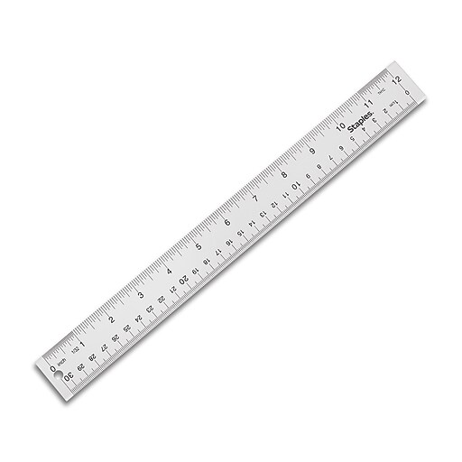 Wholesale Plastic Rulers - 12, Transparent, Assorted - DollarDays