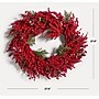 Safavieh 27" Red Berry & Pine LED Wreath (FXP1093A)~#|#~87500372-98E3-4C47-99175E6407BDA777_sc7
