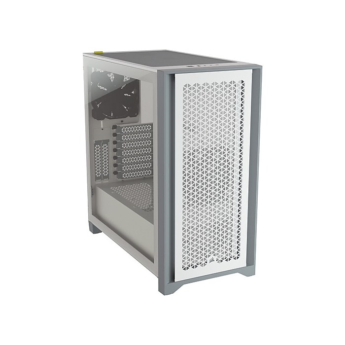 cear pavé cp-4000-wt Corsair 4000D Airflow ATX Mid-Tower Computer Case, White (CC