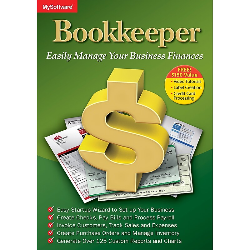 Avanquest Bookkeeper for 1 User, Windows, Download (AVA945800V058) image 1