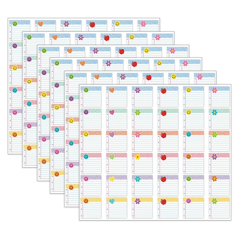 Teacher Created Resources Cool for School Mini Accents, 36/Pack, 6 Packs/Bundle (TCR9308-3) image 1