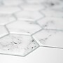 York Wallcoverings Carrara Marble Hexagon Peel and Stick Backsplash (TIL4245FLT)~#|#~87604E1F-1DD9-49A4-AD4F38674EB0F436_sc7