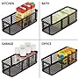 mDesign Steel Organizer, Matte Black (25936) ~#|#~876871BE-B19A-47BC-8F76F74AEB0AAEB1_sc7