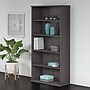 Bush Business Furniture Studio C 73"H 5-Shelf Bookcase with Adjustable Shelves, Storm Gray Laminate (SCB136SG)~#|#~876C22F5-D8E9-4BCC-A02C4E5FCB902E01_sc7