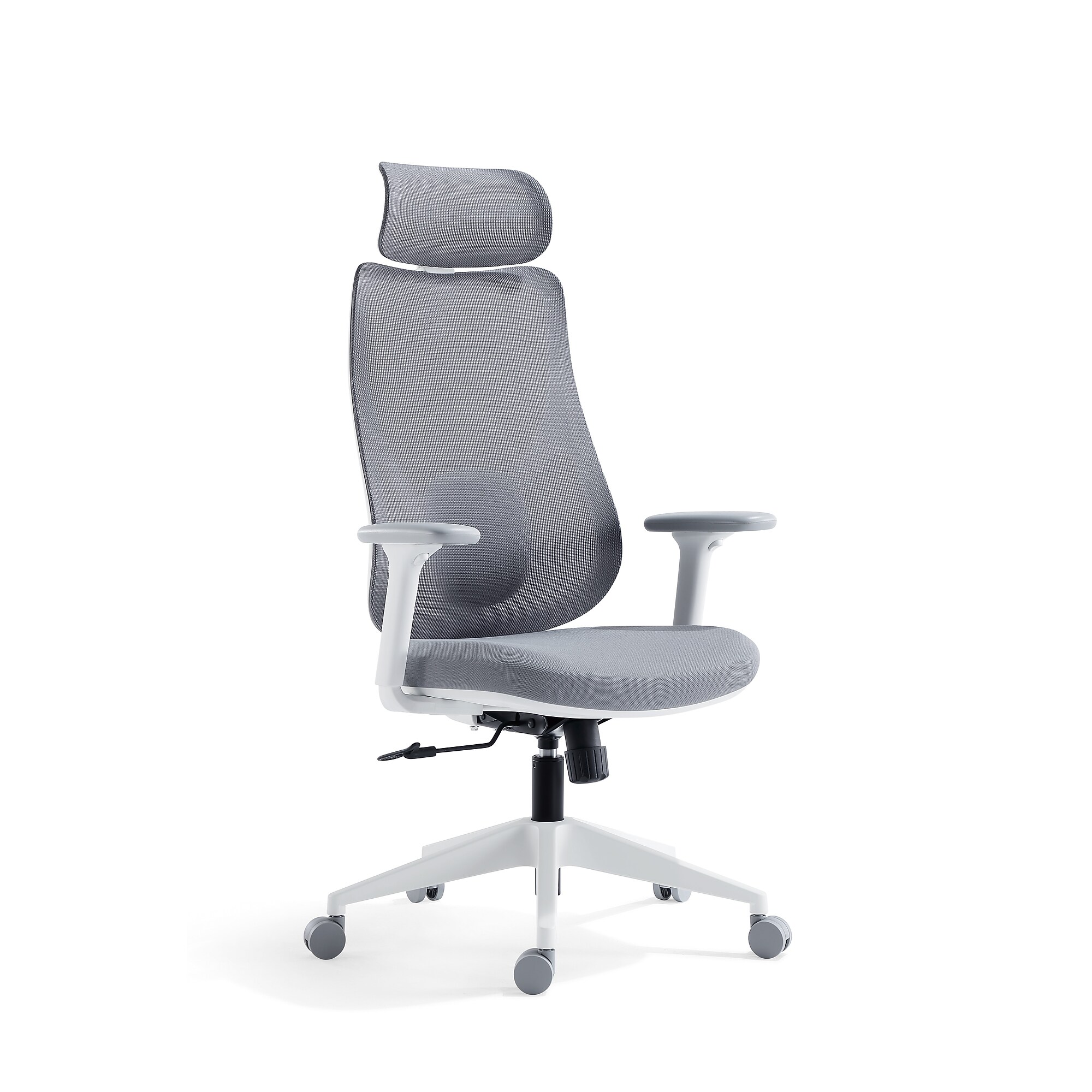 Raynor Group Torque Ergonomic Fabric/Mesh Swivel Manager Chair, Grey/White (TORQUE-WF-GRY ) Sansujyuku sansujyuku.com