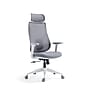 Raynor Group Torque Ergonomic Fabric/Mesh Swivel Manager Chair, Grey/White (TORQUE-WF-GRY )~#|#~876C9397-194C-4B7B-BA086E6263CE5C0C_sc7