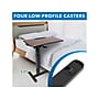 Mount-It! Height-Adjustable Overbed Desk with Tilt Tabletop, 27.2"-41.3"H, Brown/Black (MI-8045)~#|#~876D806C-5C52-4CD4-AAF124B54188F1EB_sc7